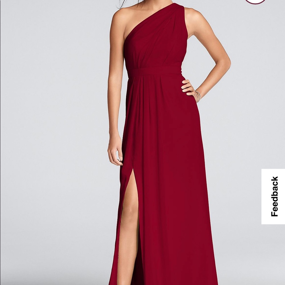 One Shoulder Bridesmaid Dress
